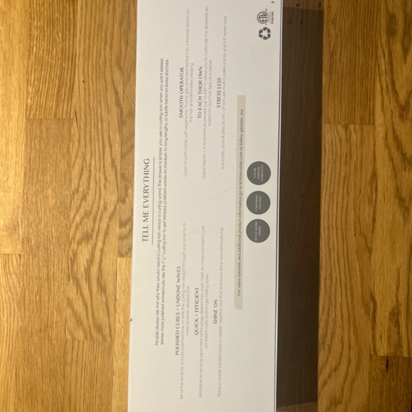 Kristin Ess 1 1/4 Curling Iron Brand New in box (NWT) - Picture 3 of 3